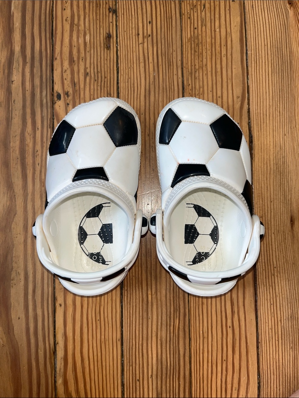 CROCS Soccer - black and white
